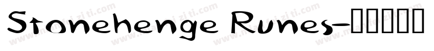 Stonehenge Runes字体转换
